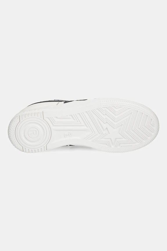 A Bathing Ape leather sneakers BAPE STA ICON #1 M2 1L30191306 white