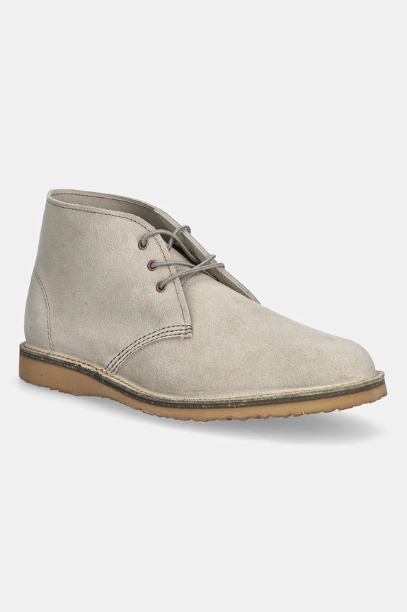 Cipele od brušene kože Red Wing Weekender Chukka casual bež 3309
