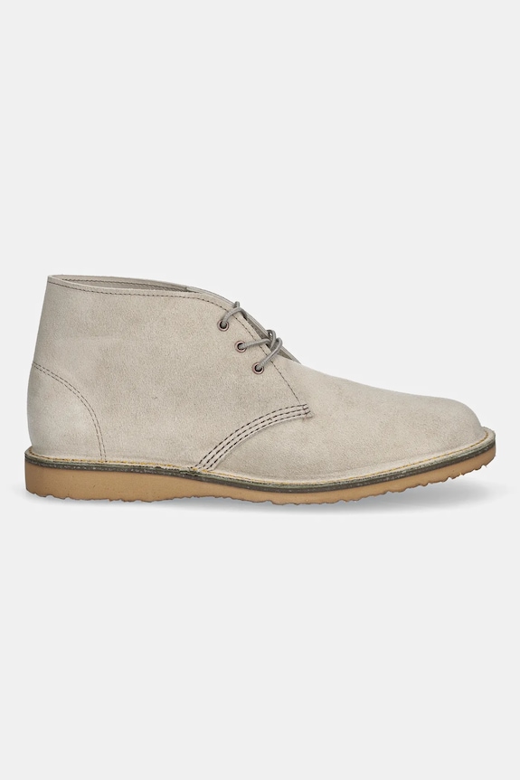 Cipele od brušene kože Red Wing Weekender Chukka 3309 bež SS25