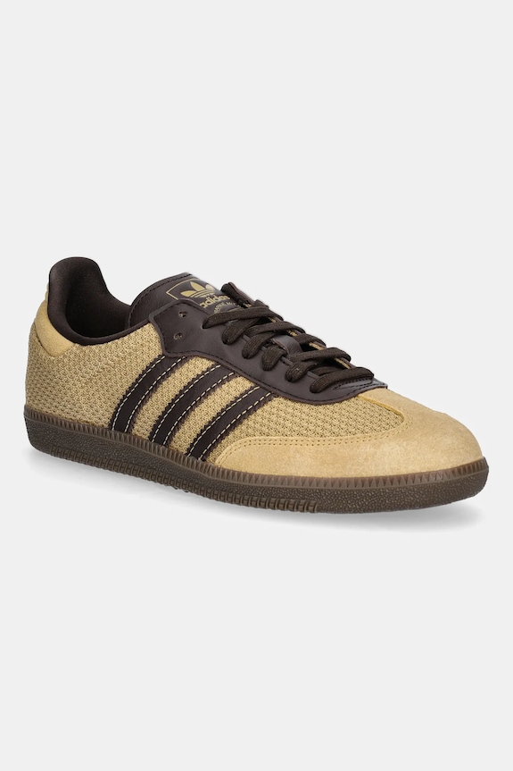 adidas Originals sneakersy Samba OG tekstylny beżowy JR0884