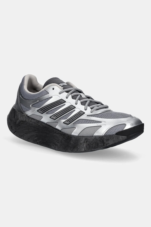Sneakers adidas Originals Adizero Aruku απομίμηση λείου δέρματος ασημί JS3712