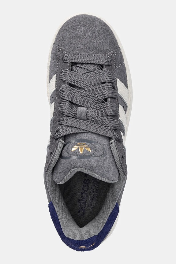 Tenisice od brušene kože adidas Originals Campus 00S siva JS3787