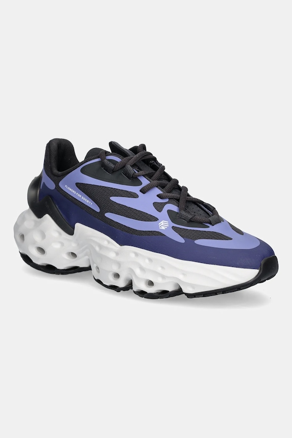 Flowers for Society sneakers Seed.One textil albastru FFS022W