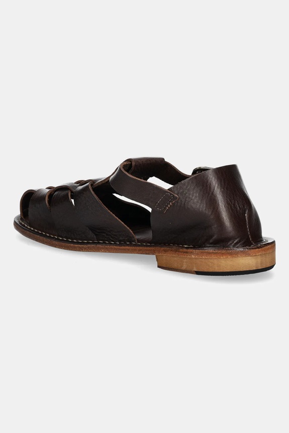 Shoes Astorflex leather sandals Monkflex MONKFLEX.001101 brown