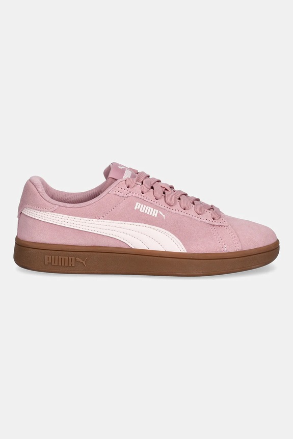 Puma sneakersy zamszowe PUMA Smash 3.0 390984.D różowy AW25