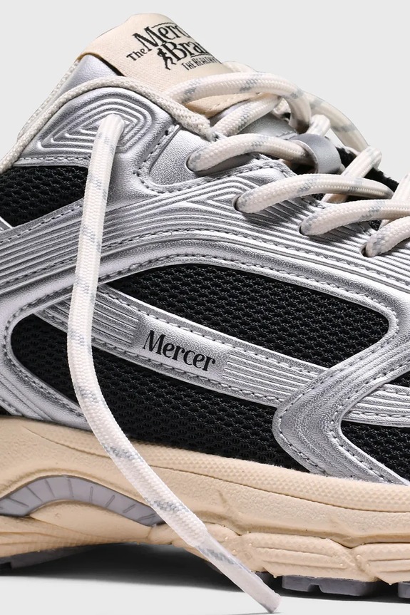 Tenisky The Mercer Brand The Re-Run High Frequency ME243019.902 strieborná