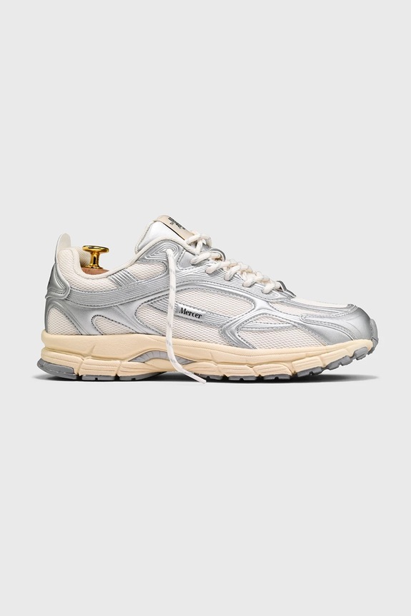 The Mercer Brand sneakersy The Re-Run High Frequency syntetyczny srebrny ME243019.996