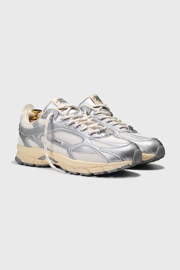 The Mercer Brand sneakersy The Re-Run High Frequency ME243019.996 srebrny SS25