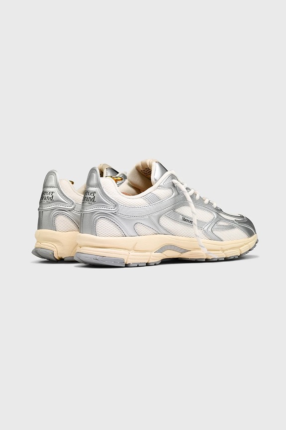Obuwie The Mercer Brand sneakersy The Re-Run High Frequency ME243019.996 srebrny