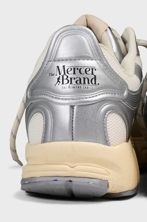 The Mercer Brand sneakersy The Re-Run High Frequency srebrny ME243019.996