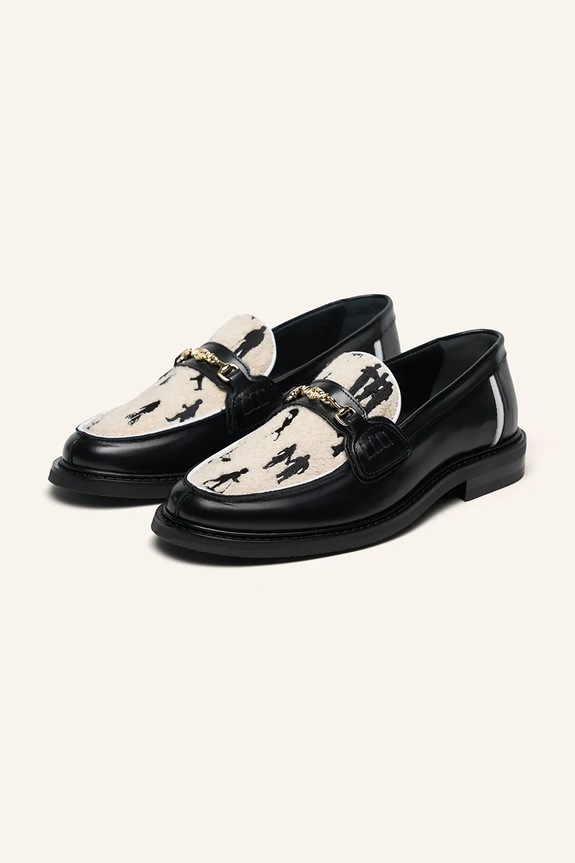 Filling Pieces shoes Loafer Generations grain leather black 44260021861