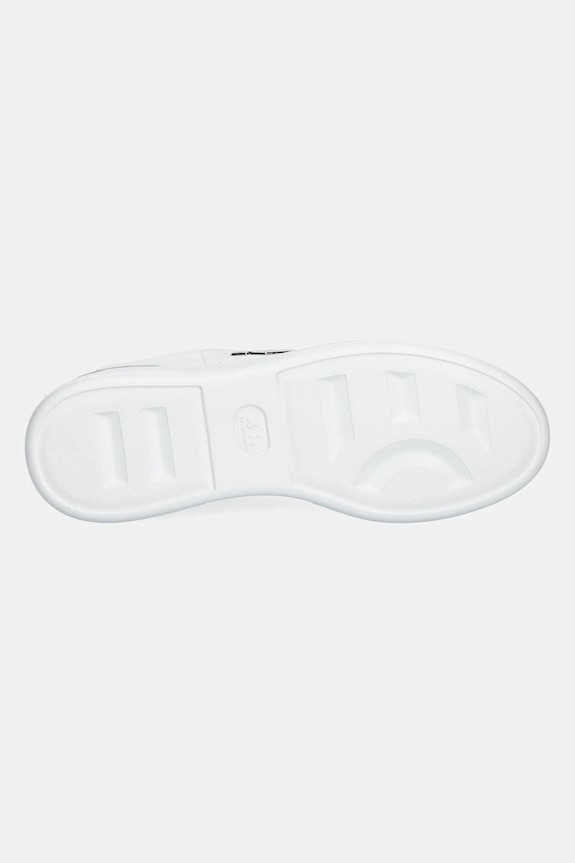 Philipp Plein sneakersy skórzane Nappa Lo-Top Hexagon USC0670.PLE010N.01 biały