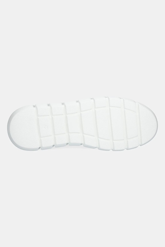 Kožené tenisky Philipp Plein Nappa Lo-Top Hexagon USC0698.PLE075N.01 biela