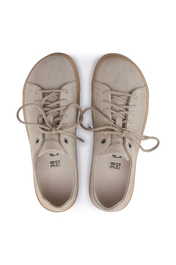 Birkenstock sneakersy nubukowe Bend Low Decon 1024633 beżowy