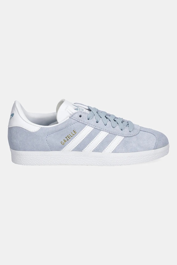 Велурени маратонки adidas Originals Gazelle JH5385 син SS25
