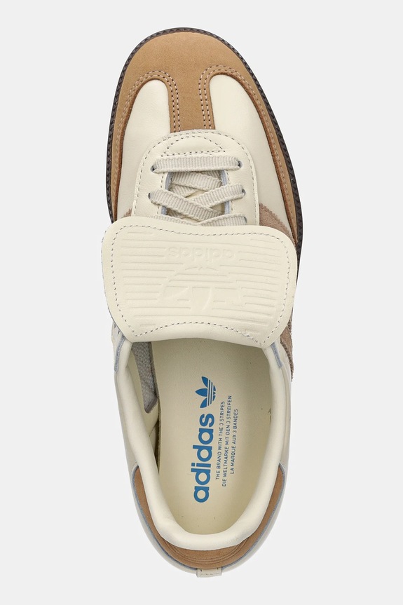Kožené tenisky adidas Originals Samba LT béžová JH5706