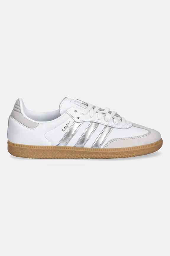 Kožne tenisice adidas Originals Samba OG JI2725 bijela SS25
