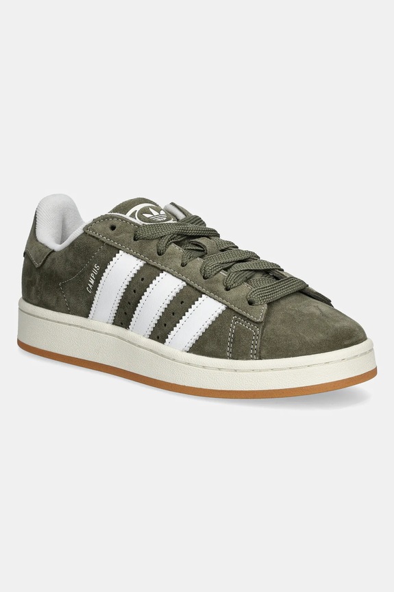 Tenisice adidas Originals Campus 00s ravni zelena JR8162