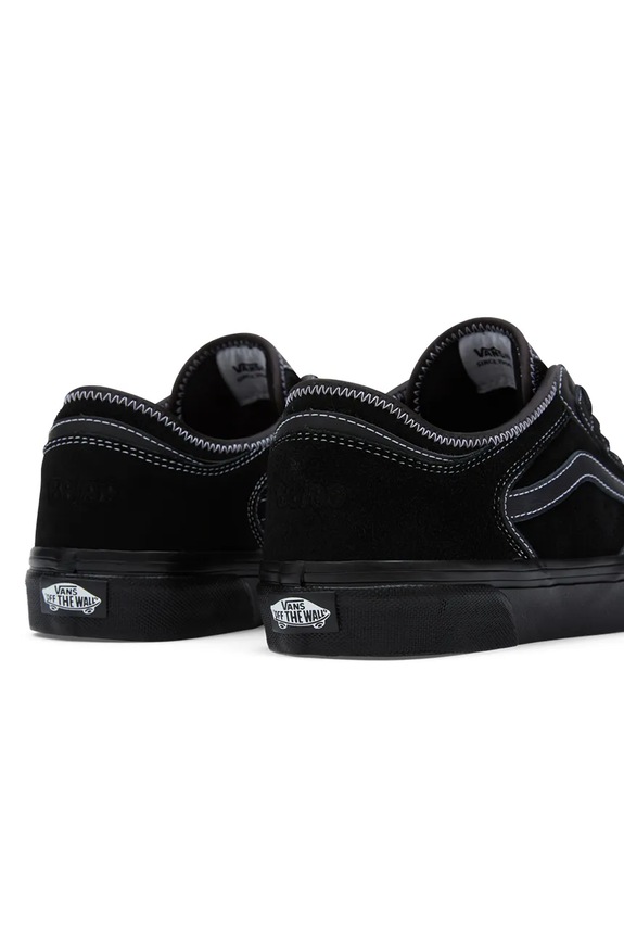 Obuv Semišové tenisky Vans Rowley Classic VN0009QJH1W1 čierna