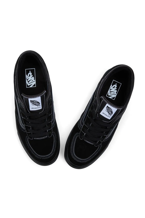 Semišové tenisky Vans Rowley Classic čierna VN0009QJH1W1