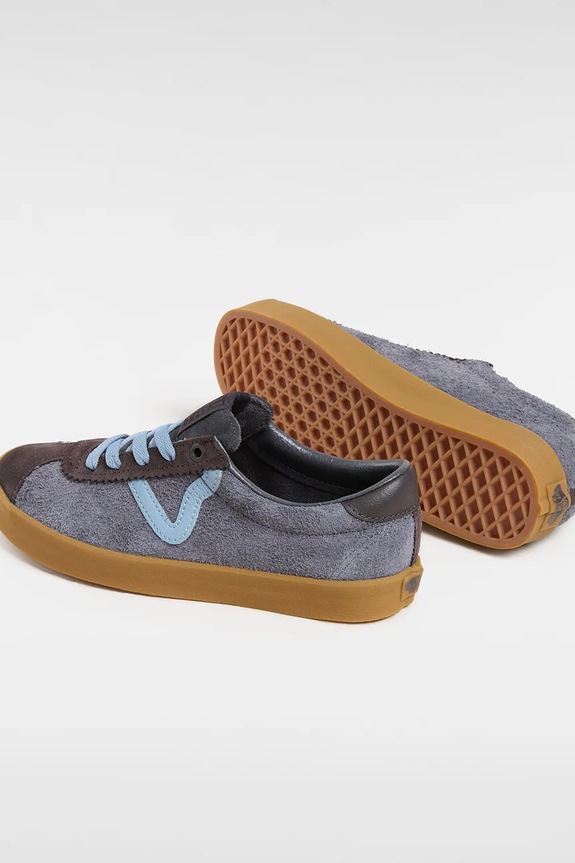 Σουέτ sneakers Vans Sport Low μπλε VN000CQRCFL1