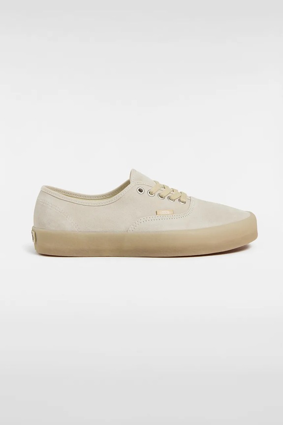 Vans teniși din piele întoarsă Authentic plată bej VN000CRQBYS1