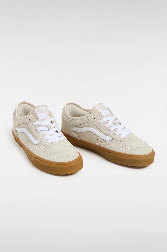Vans tenisówki zamszowe Rowley Classic VN000SF42LH1 beżowy AW25