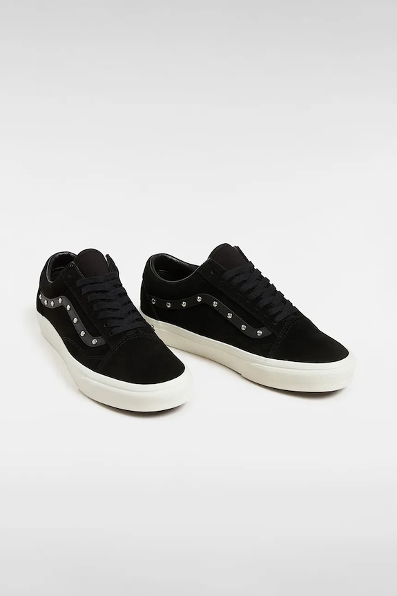 Σουέτ sneakers Vans Old Skool VN0A2Z42CJI1 μαύρο SS25