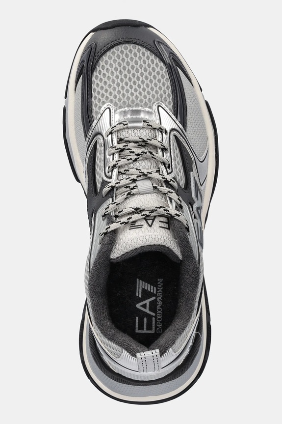 EA7 Emporio Armani sneakers boty pánské šedá XK446.X8X249