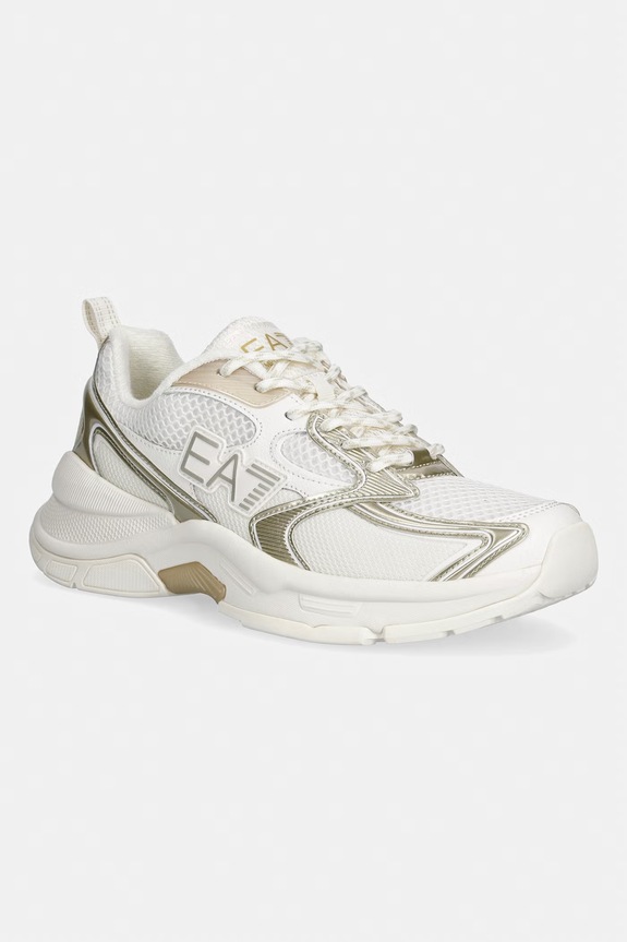 EA7 Emporio Armani sneakers bărbați sintetic verde XK446.X8X249