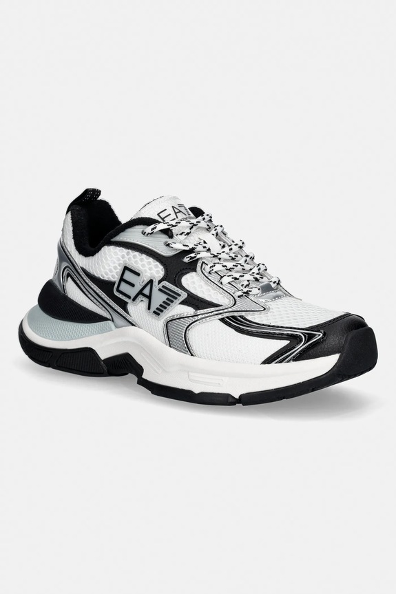 EA7 Emporio Armani sneakers bărbați sintetic gri XK446.X8X249