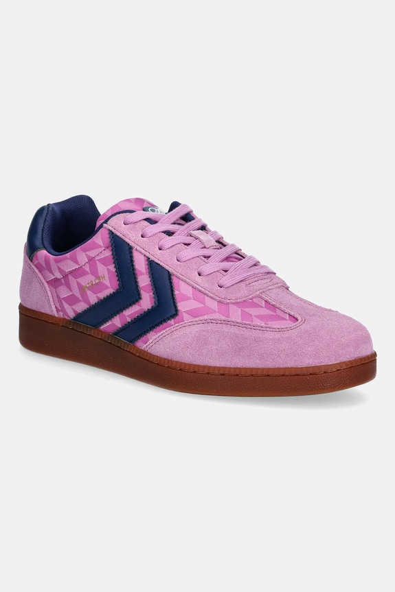 Sneakers Hummel Hummel x Community Love δέρμα σαμουά ροζ 227921