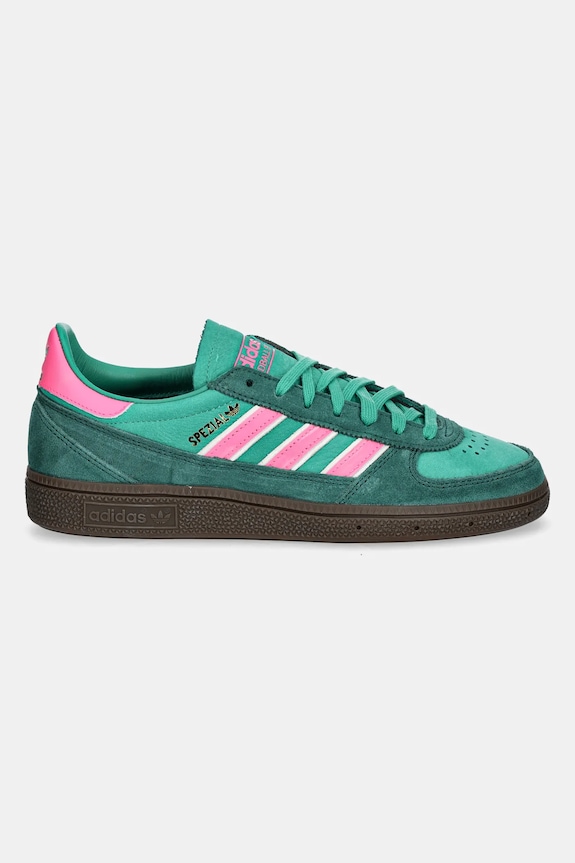 Tenisice od brušene kože adidas Originals Handball Spezial Wm JH5454 zelena SS25