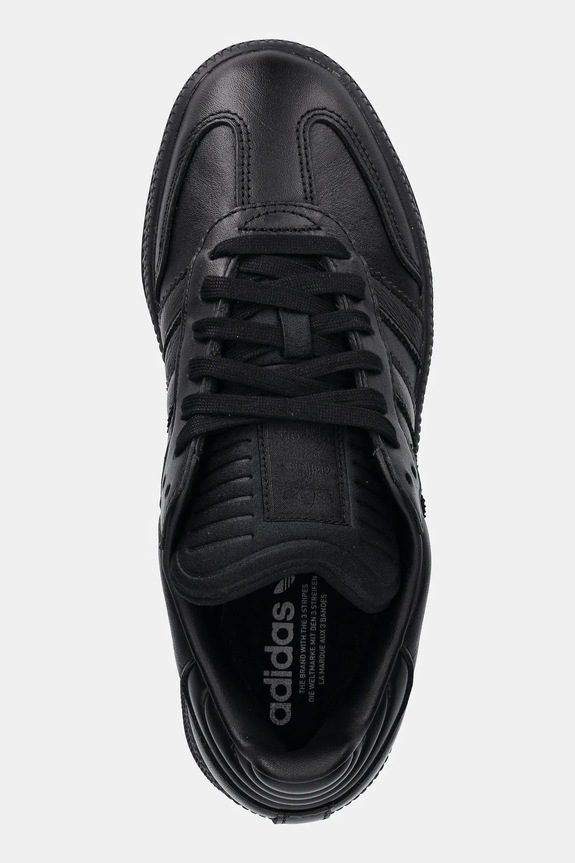 Usnjene superge adidas Originals Samba XLG črna JI3195
