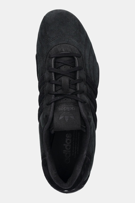 Semišové tenisky adidas Originals Adiracer LO černá JP7016