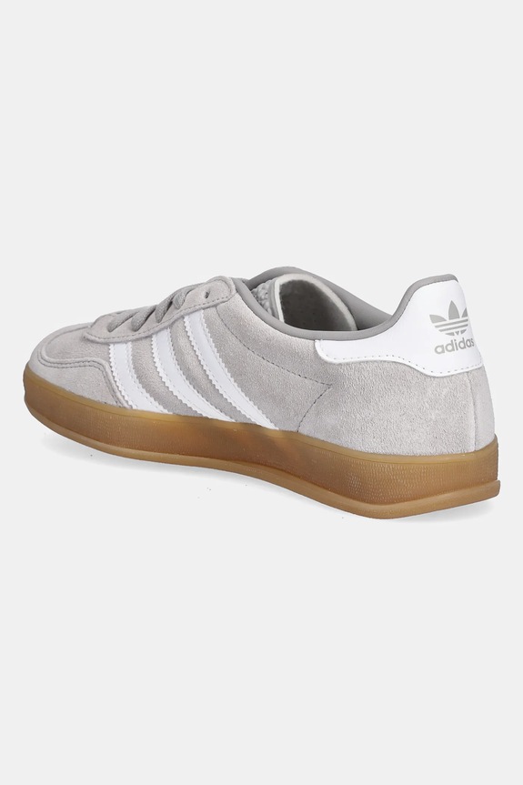 Încălțăminte adidas Originals sneakers din piele intoarsă Gazelle Indoor JQ0176 gri