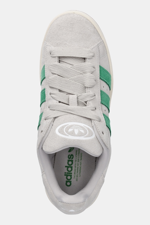 Велурени маратонки adidas Originals Campus 00s сив JI3167