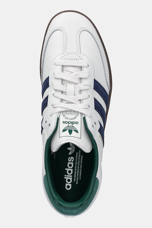 adidas Originals sneakersy skórzane Samba OG biały IH4882
