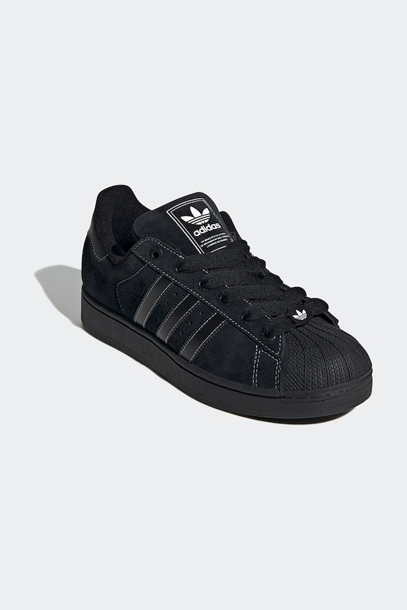 adidas Originals sneakersy zamszowe Superstar II JH5470 czarny SS25