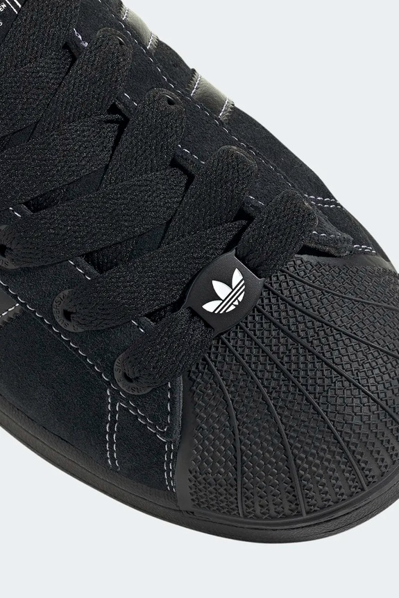 adidas Originals sneakersy zamszowe Superstar II JH5470 czarny