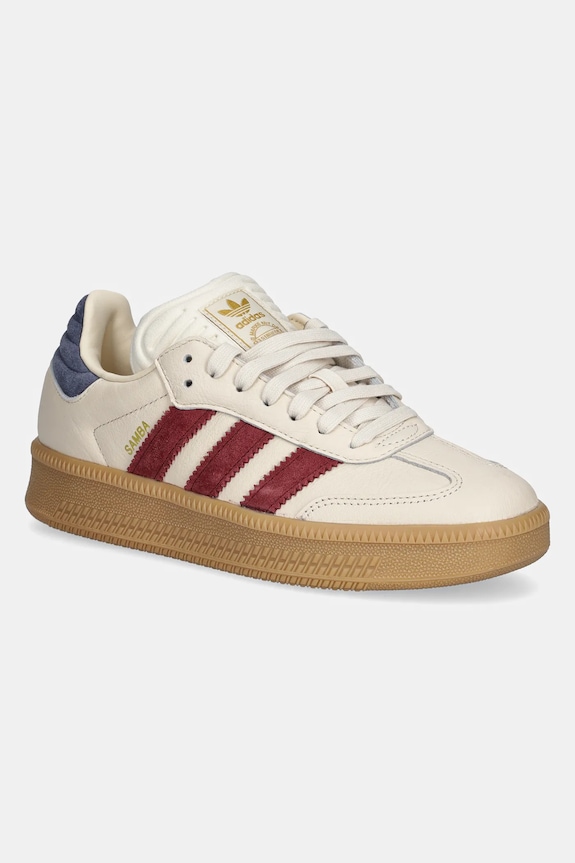 Kožne tenisice adidas Originals Samba XLG brušena koža bež JR3805