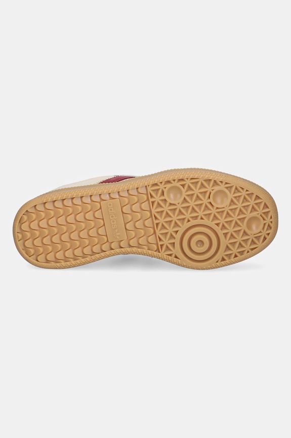 Kožne tenisice adidas Originals Samba XLG JR3805 bež