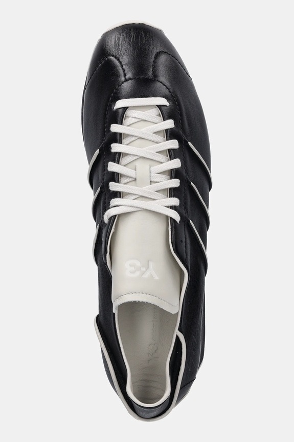 Y-3 leather sneakers Country black JS0586