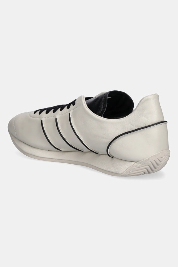 Shoes Y-3 leather sneakers Country JS0588 beige