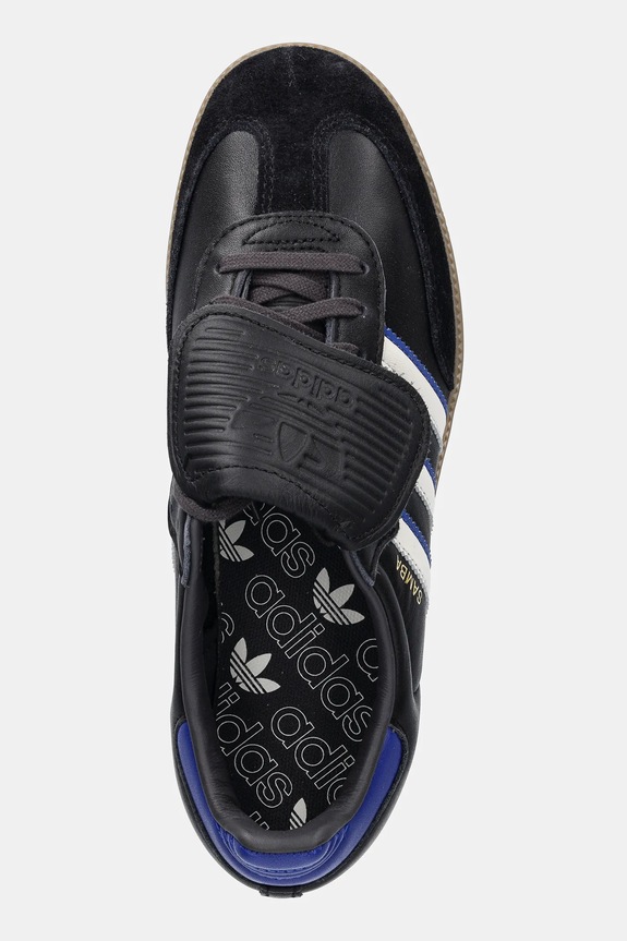 Кожаные кроссовки adidas Originals Samba LT чёрный JQ5125