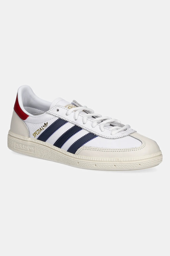 Tenisky adidas Originals Handball Spezial imitácia kože biela JH5450