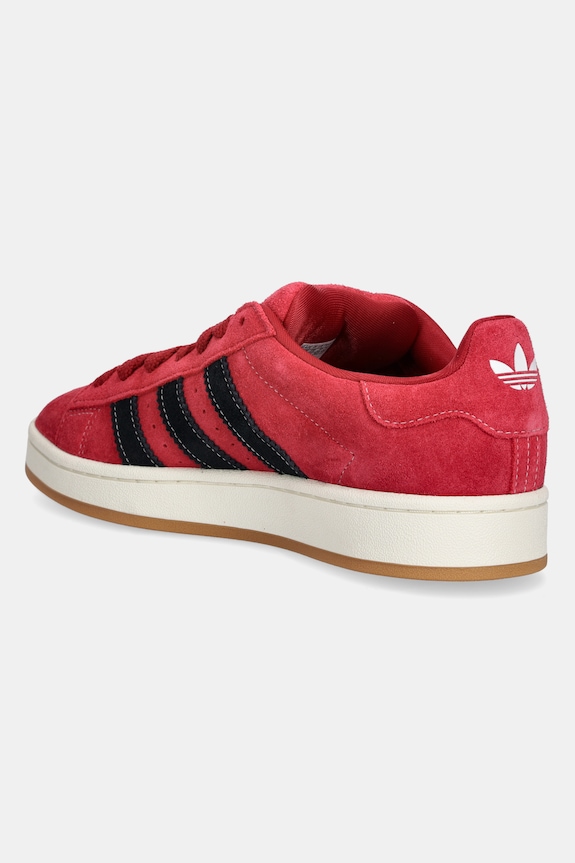 Обувки Велурени маратонки adidas Originals Campus 00s JI3165 червен