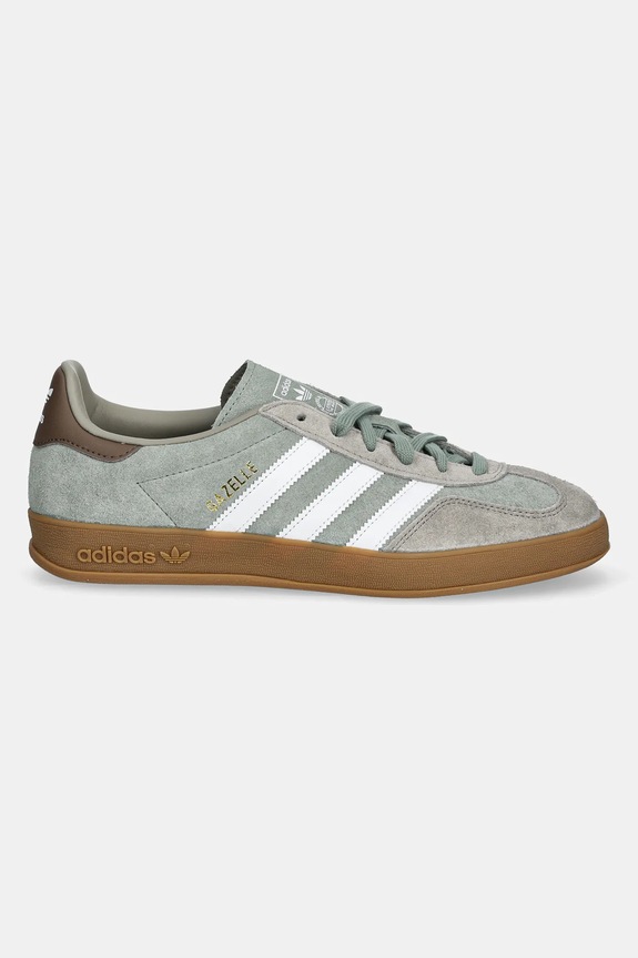 adidas Originals sneakers in camoscio Gazelle Indoor JI3526 verde SS25