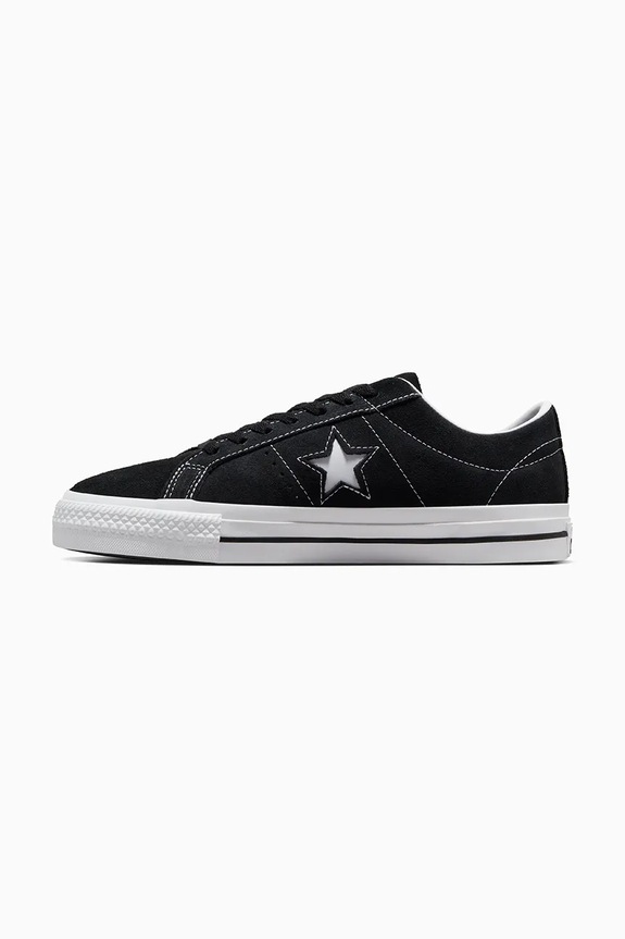 Converse tenisówki zamszowe One Star Pro Tn+ czarny 171327C