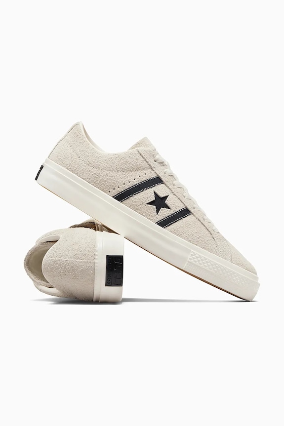 Semišové tenisky Converse One Star Academy Pro A06424C béžová